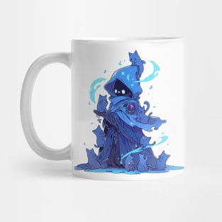 Blue Mage Cat Hero Mug